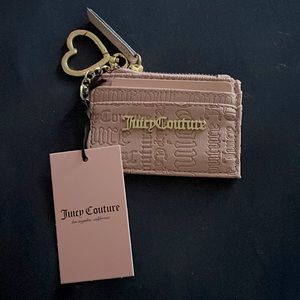 Juicy Couture card holder. Brand new, never used.